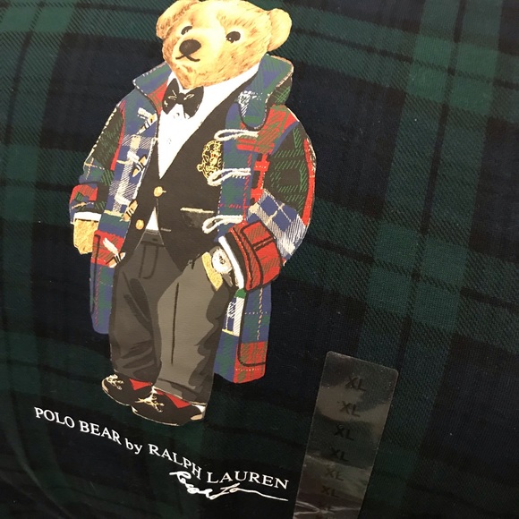X-Large Polo Plad hoodies 🐻🔥